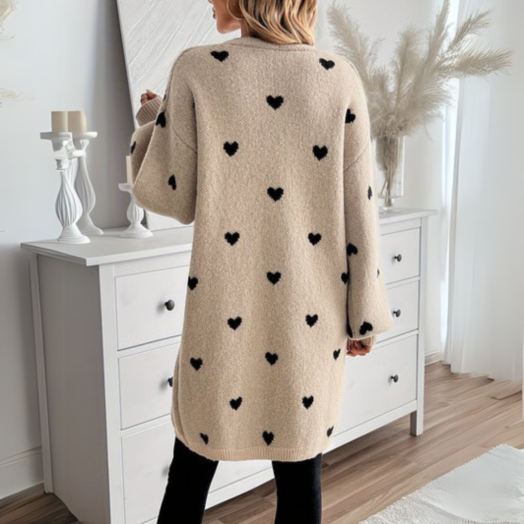 Jenny | Delicate Sweetheart Cardigan