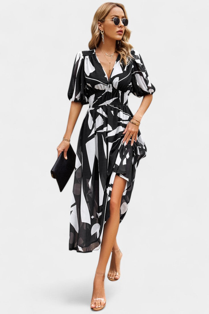 Ginessa | Floral Charm Summer Dress