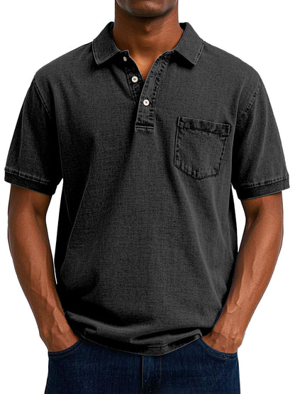 Max | Relaxed Vintage Style Polo Shirt