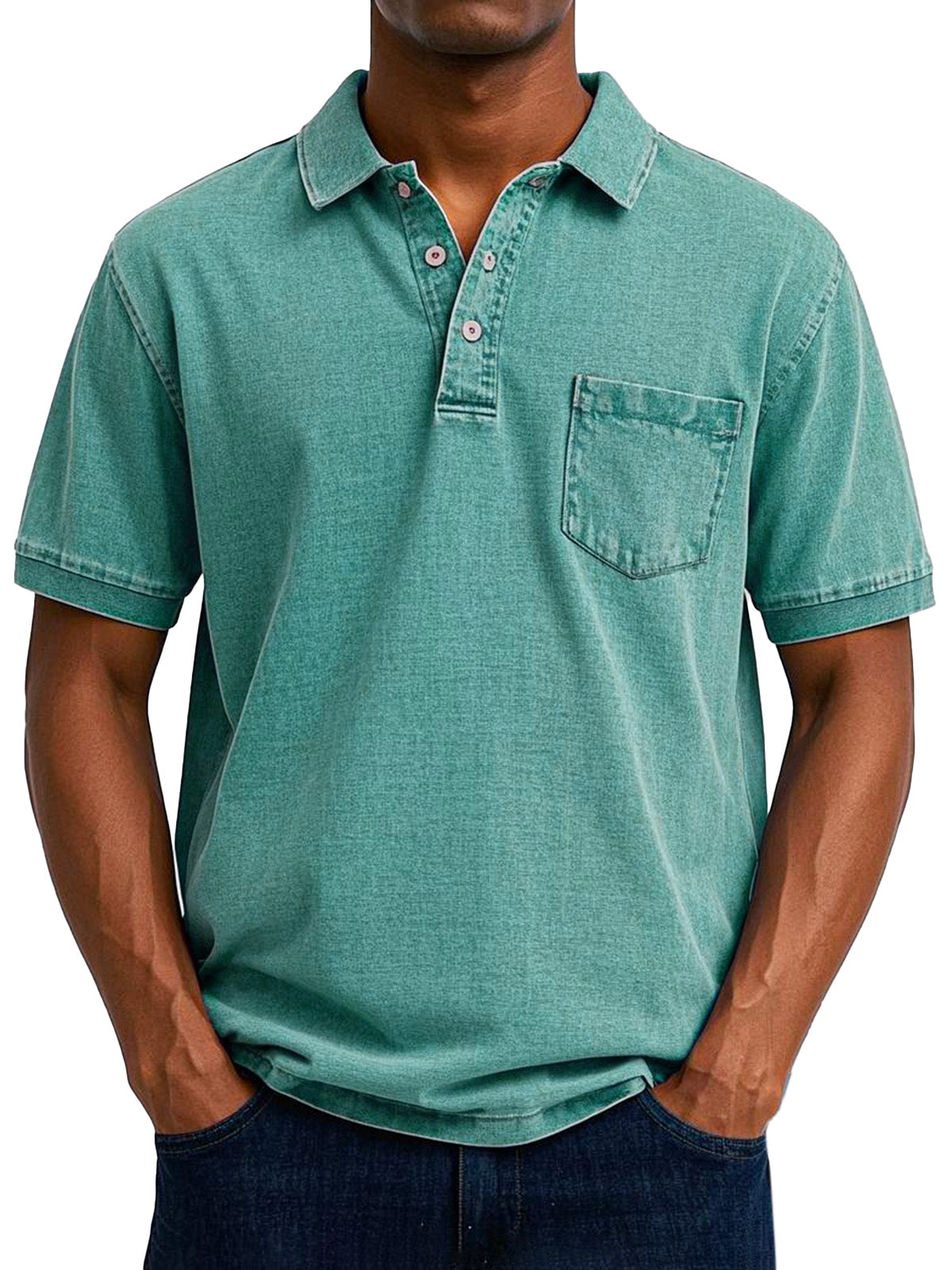 Max | Relaxed Vintage Style Polo Shirt