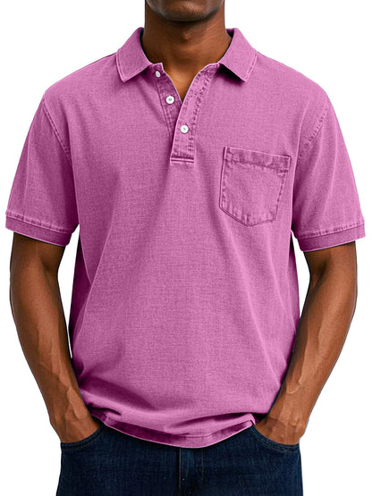 Max | Relaxed Vintage Style Polo Shirt