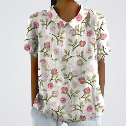 Linzielle | Floral French Vintage Blouse