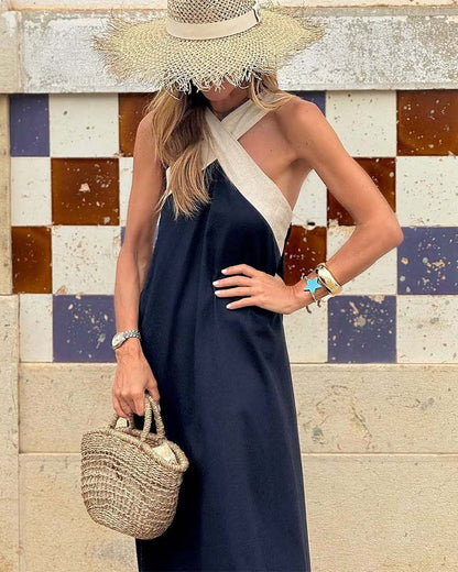 Claudia | Halter Neck Summer Dress