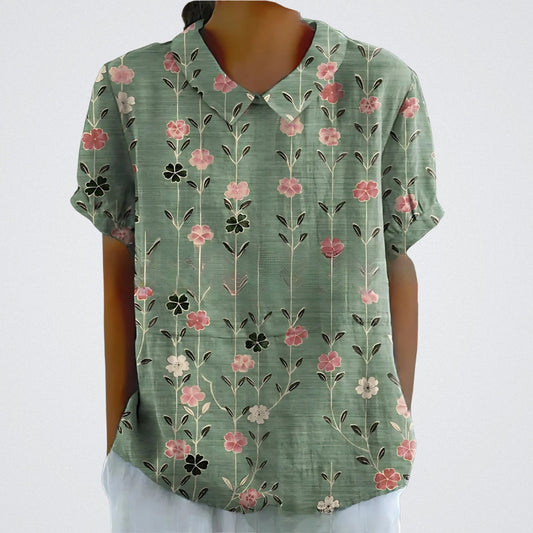 Linzielle | Floral French Vintage Blouse