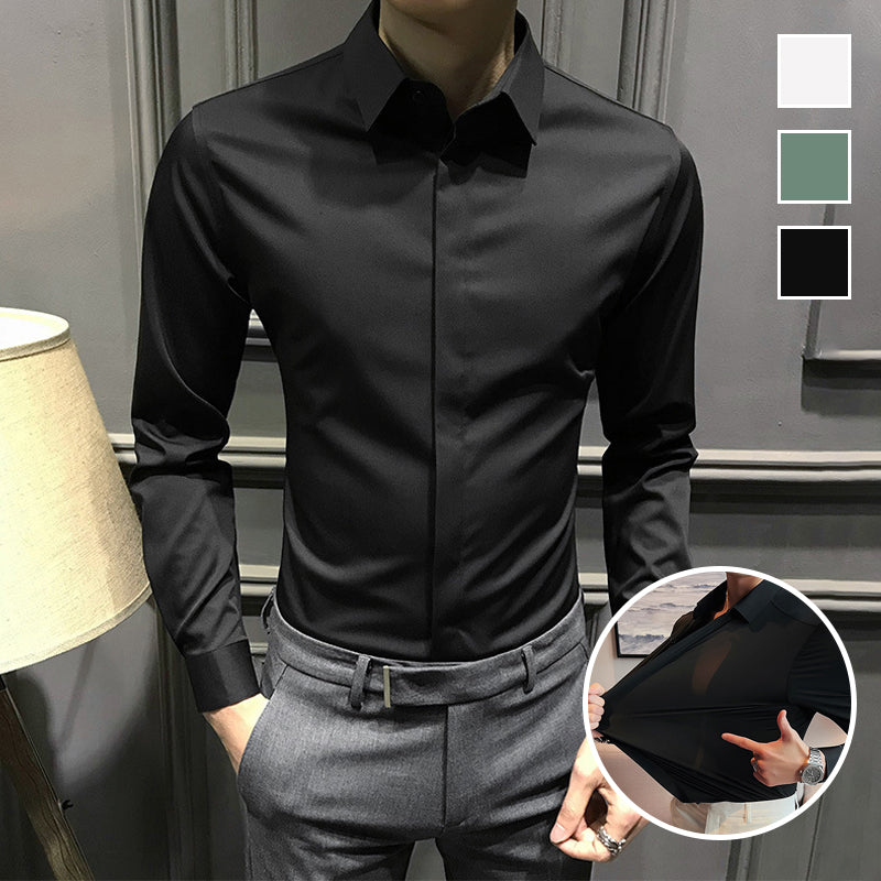 Nathan | Sharp and Simple Iron-Free Shirt