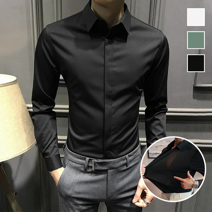 Nathan | Sharp and Simple Iron-Free Shirt