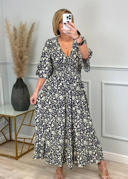 Ammie | Vibrant Summer Waist Dress