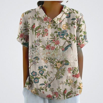 Lielle | Floral French Vintage Blouse