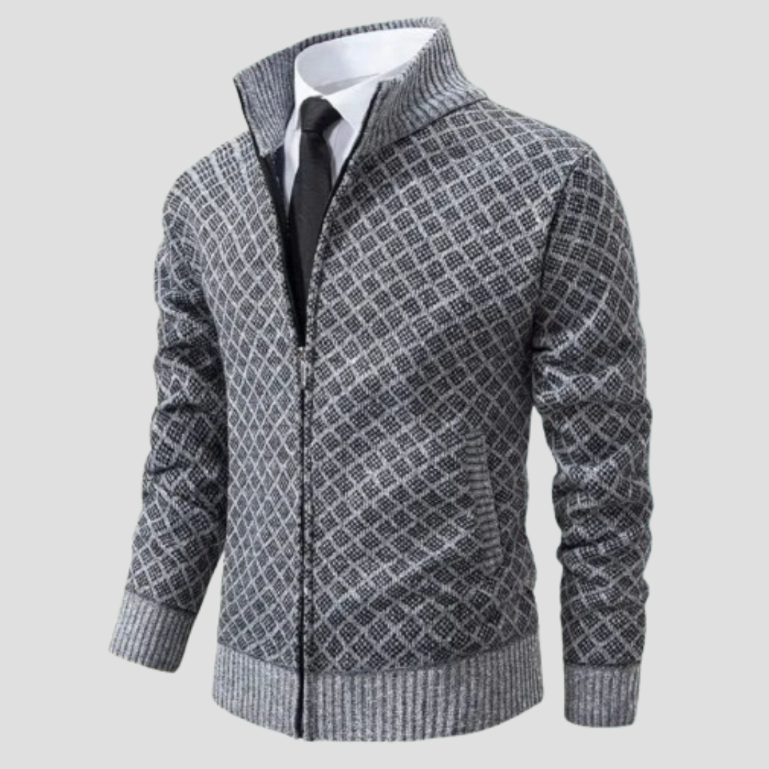 Lorenzo | Timeless Full-Zip Cardigan