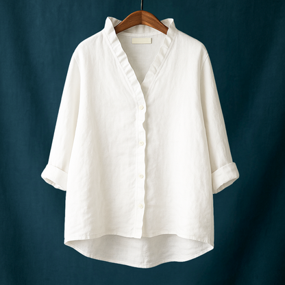 Joycelie | Cozy V-neck Blouse
