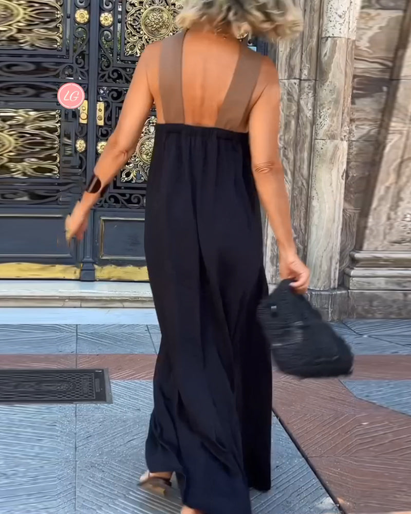 Claudia | Halter Neck Summer Dress