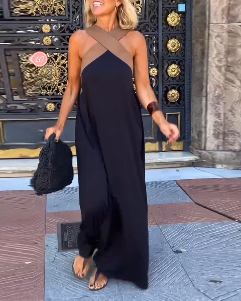 Claudia | Halter Neck Summer Dress