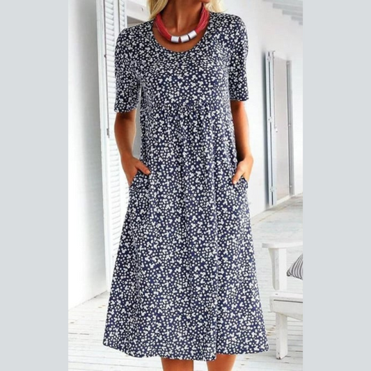 Ayesha | Fashion Floral Midi Dress