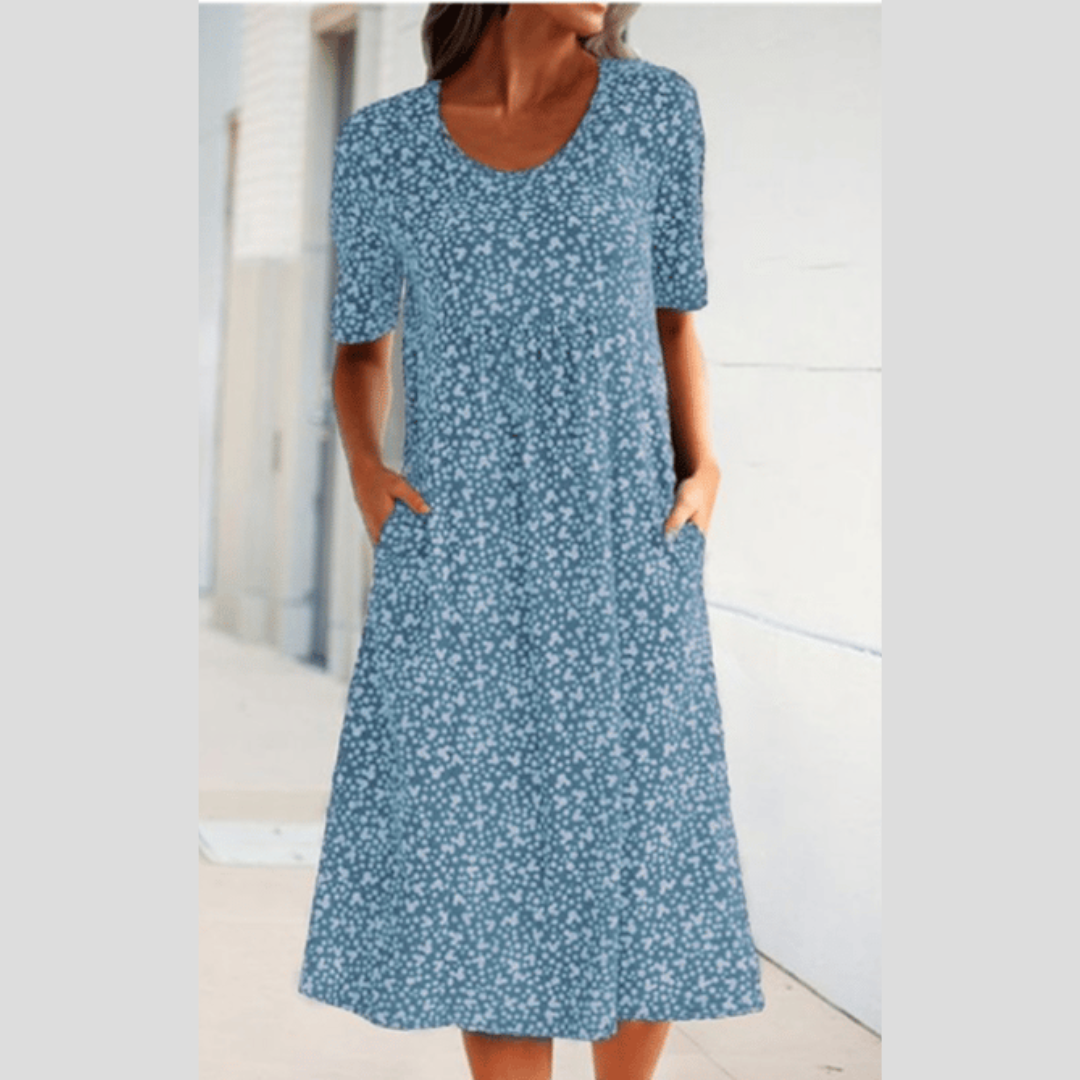 Ayesha | Fashion Floral Midi Dress