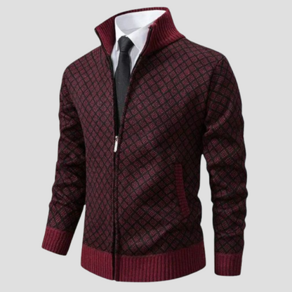 Lorenzo | Timeless Full-Zip Cardigan