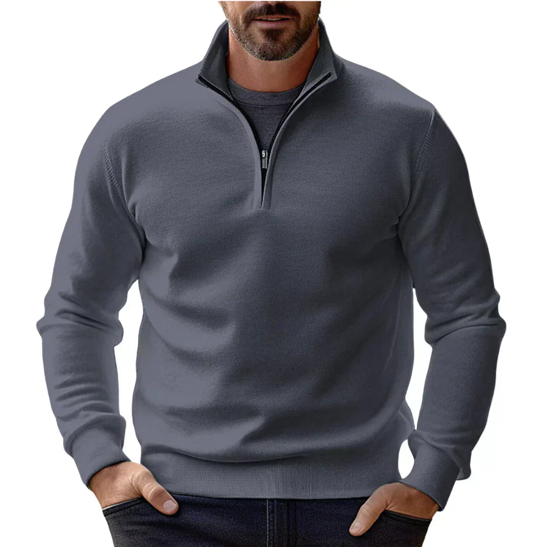 Davis | Cozy Zip-Up Sweater