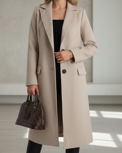 Thaline | Chic Longline Overcoat
