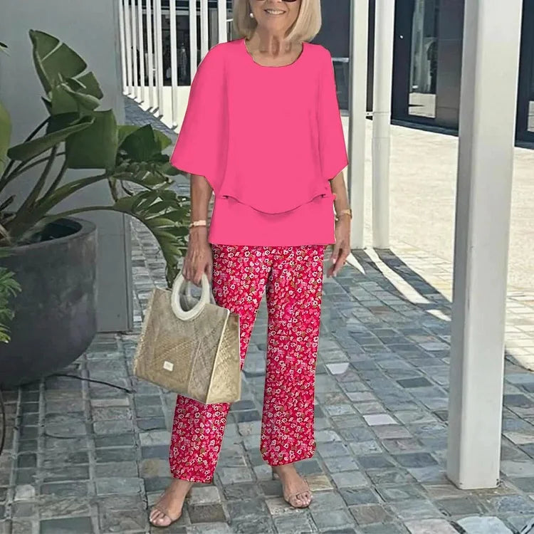Jennie | Stylish Trendy Print Two-Piece Set