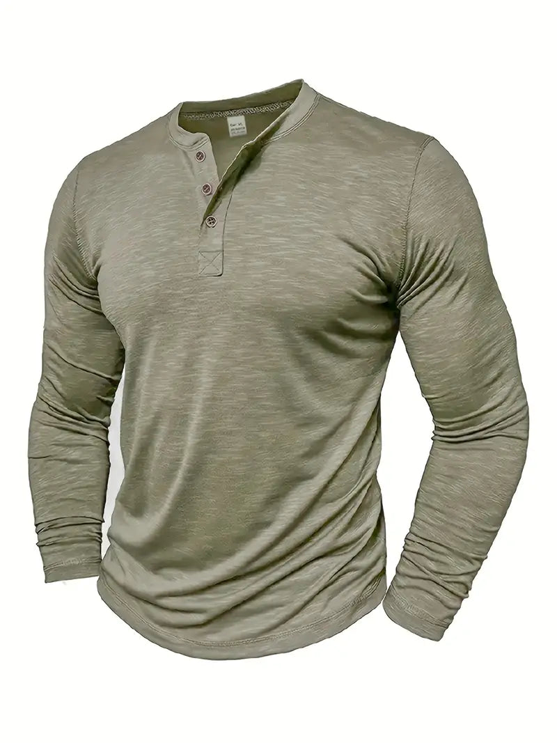 James | Supreme Fit Henley Shirt