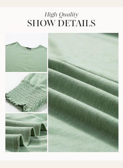 Wilma | Simple Style Crewneck Blouse
