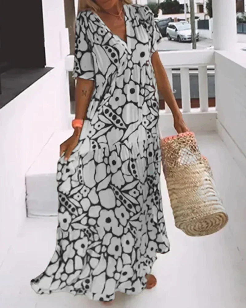 Della | Modern Floral Dress