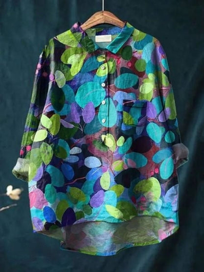 Alodia | Floral French Vintage Blouse