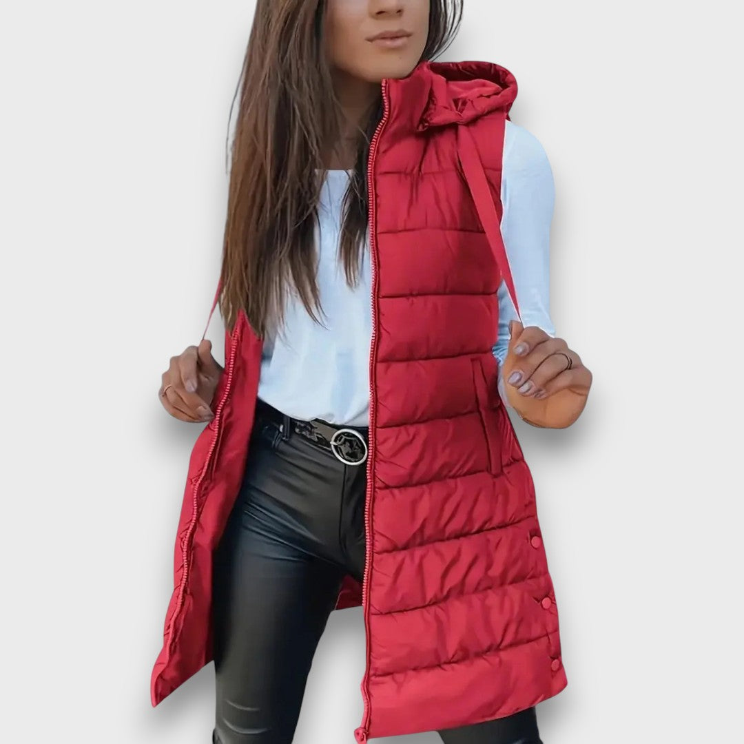 Kiara  | Hooded Puffer Vest