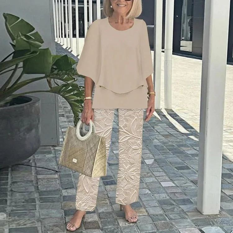 Geneva | Stylish Trendy Print Two-Piece Set