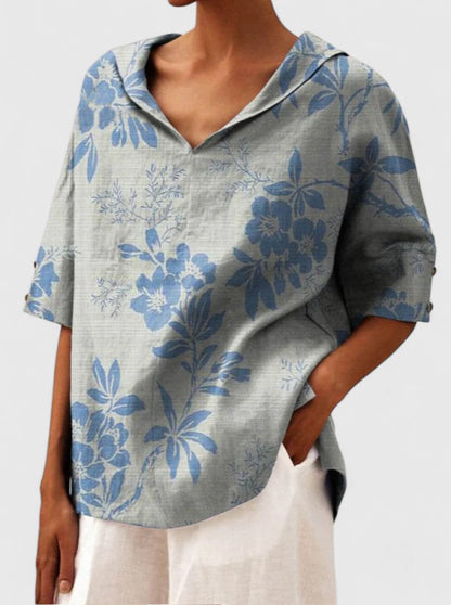 Roselyn | Relaxed Floral Blouse