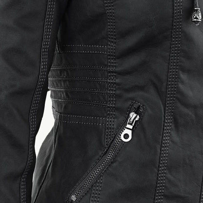 Chantal | Elegant Edge Zip-Up Jacket