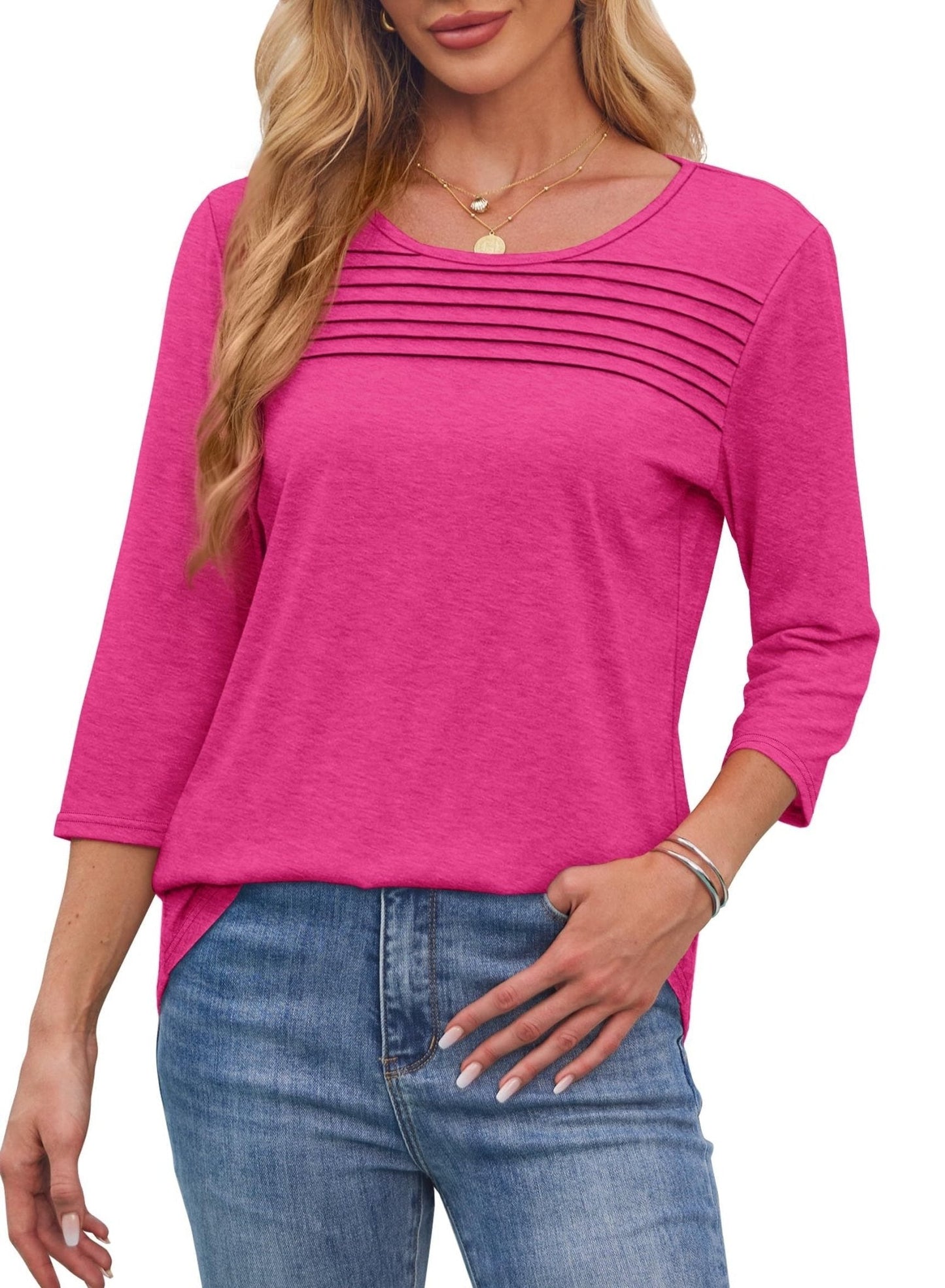 Annelie | Stylish Pleat Top