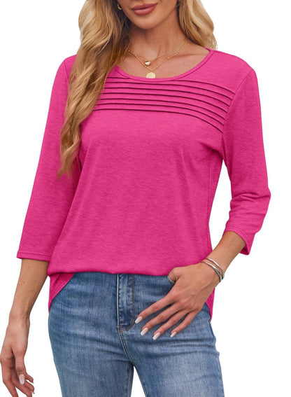 Annelie | Stylish Pleat Top