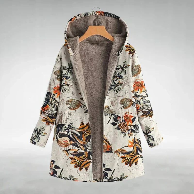 Lydia | Cozy Elegance Hooded Jacket