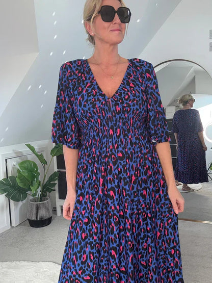 Ammie | Vibrant Summer Waist Dress