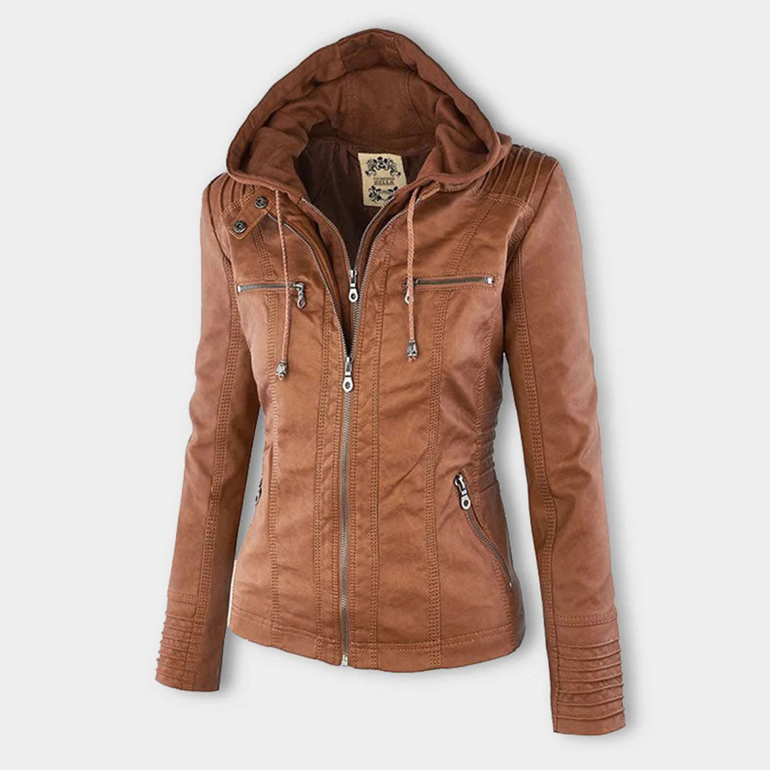 Chantal | Elegant Edge Zip-Up Jacket