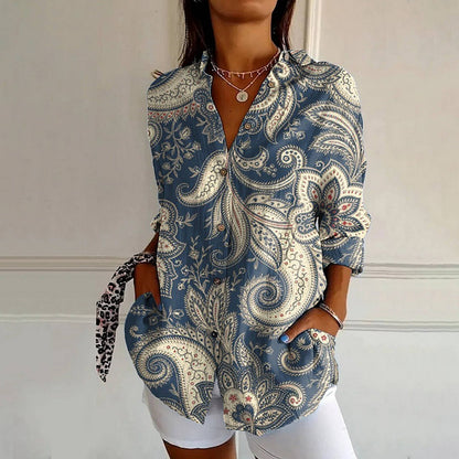 Mayla | Vintage Floral Blouse