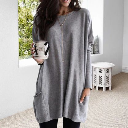 Zelira | Relaxed Oversize Pocket Top