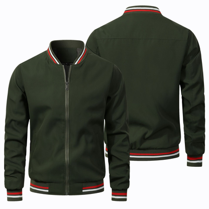 Vergel | Tailored Contrast-Trim Bomber