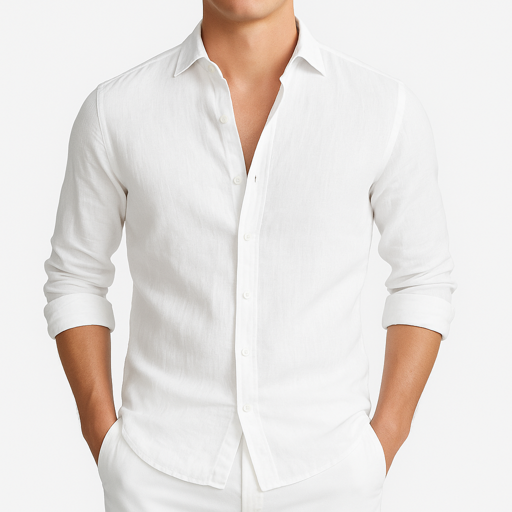 Primo | Cozy Long Sleeve Roll-Up Shirt