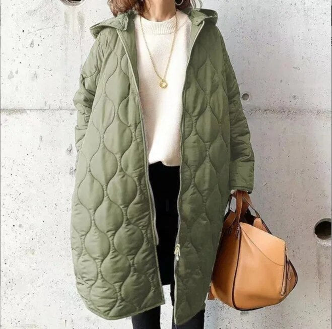 Presa | Hooded Long Jacket