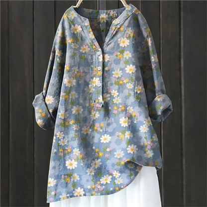 Mabell | Floral French Vintage Blouse