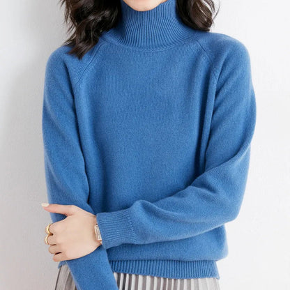 Zoey | Classic Mock-Neck Sweater