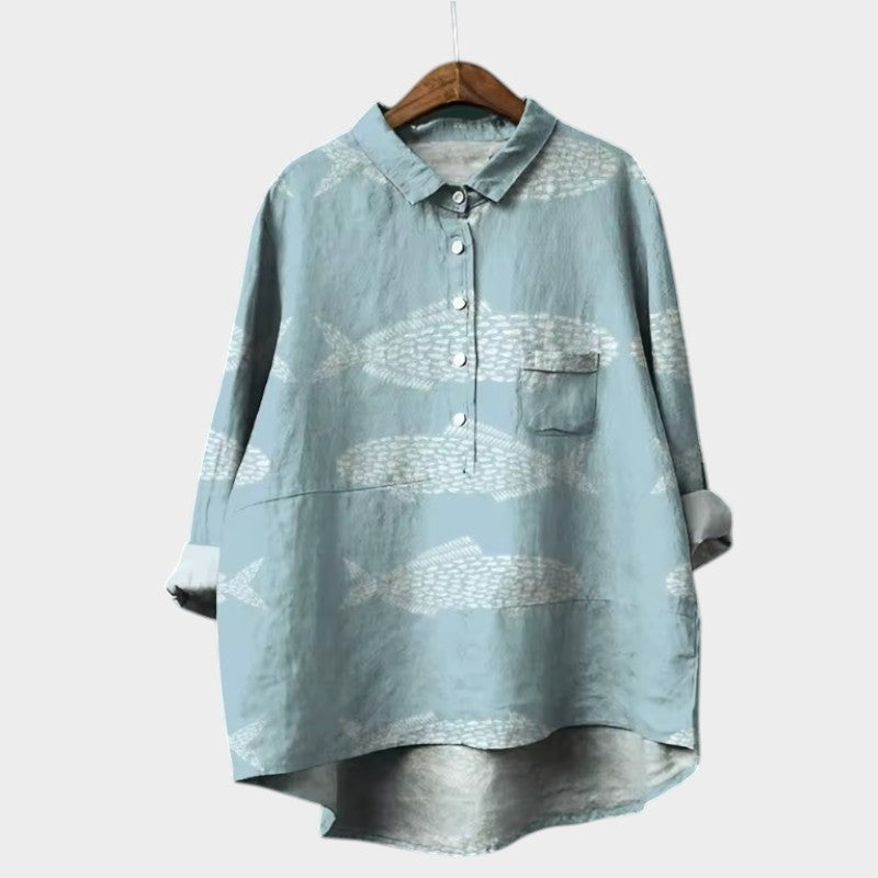 Vinnie | Classic Italian Vintage Blouse