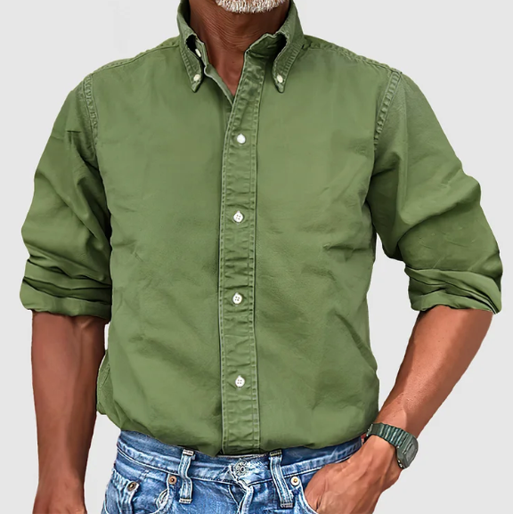 Nolan | Essential Long-Sleeve Shirt