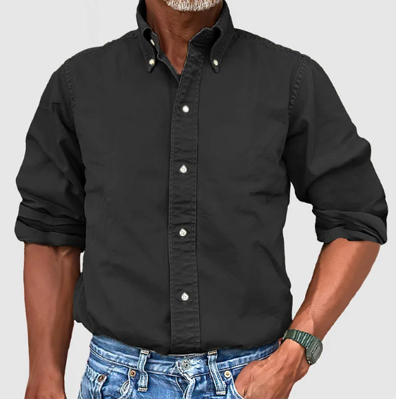 Nolan | Essential Long-Sleeve Shirt