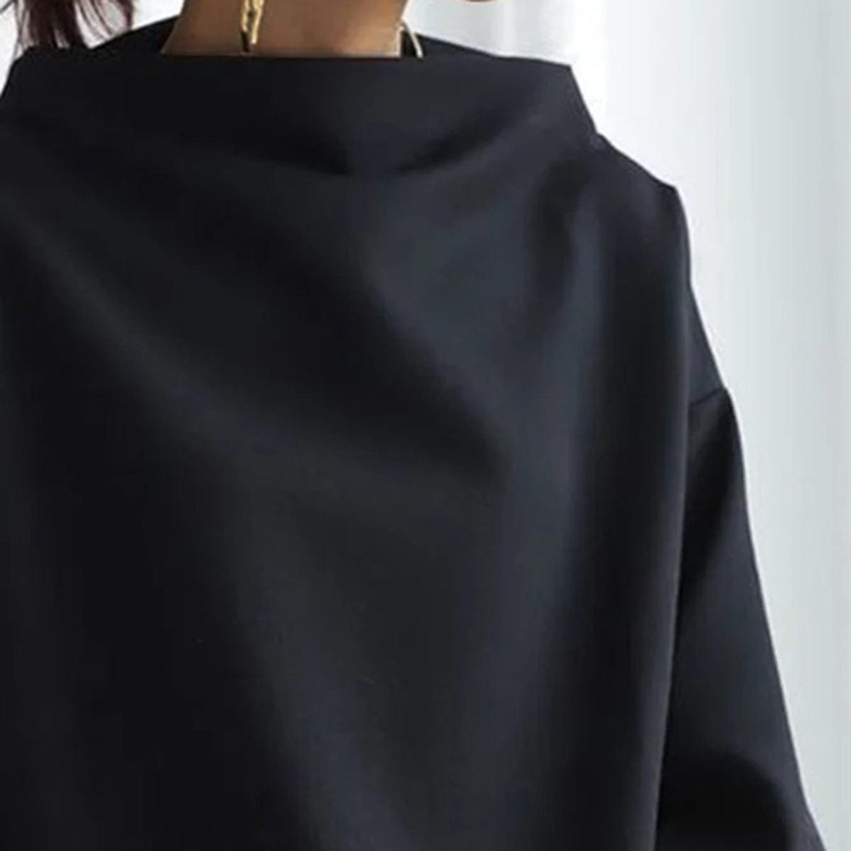 Yalena | Fashionable High-Neck Top