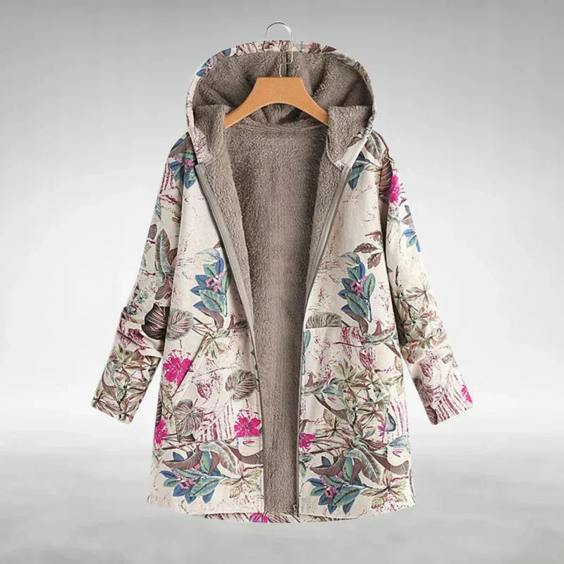 Lydia | Cozy Elegance Hooded Jacket