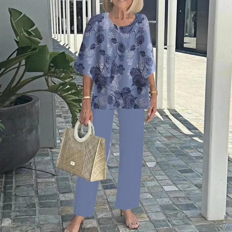 Geneva | Stylish Trendy Print Two-Piece Set
