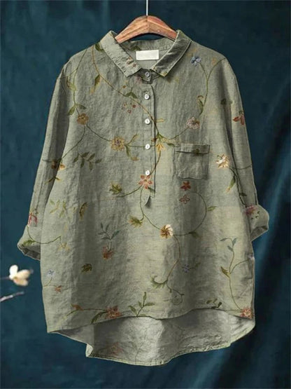 Amita | Vintage Floral Blouse