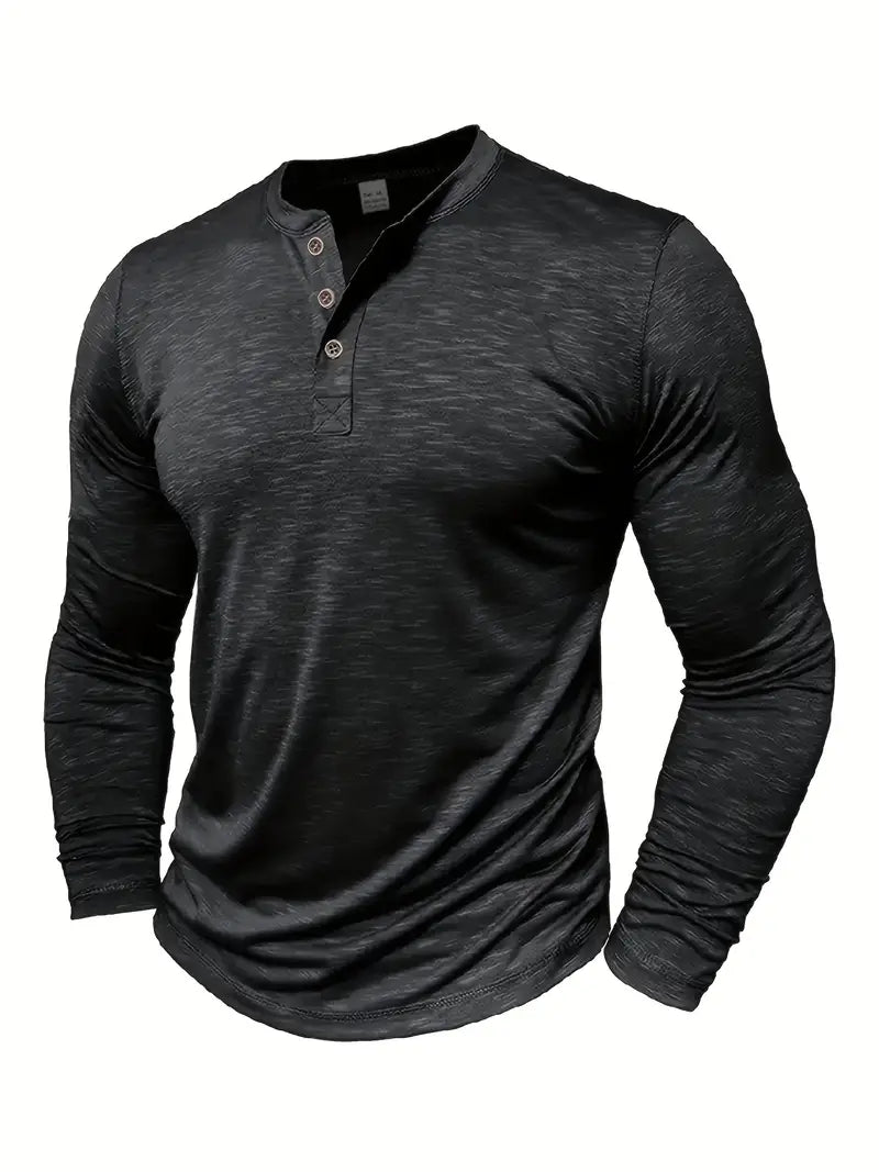 James | Supreme Fit Henley Shirt